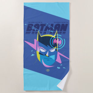 Forever Batman Light Up Head Graphic Strandtuch