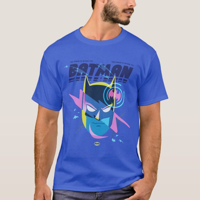 Forever Batman Light Up Head Graphic T-Shirt (Vorderseite)