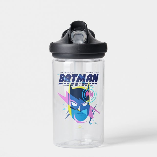 Forever Batman Light Up Head Graphic Trinkflasche (Vorne)