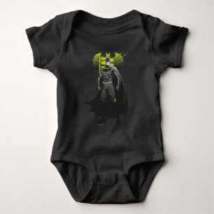 Forever Batman Power Up Character Art Baby Strampler