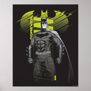Forever Batman Power Up Character Art Poster