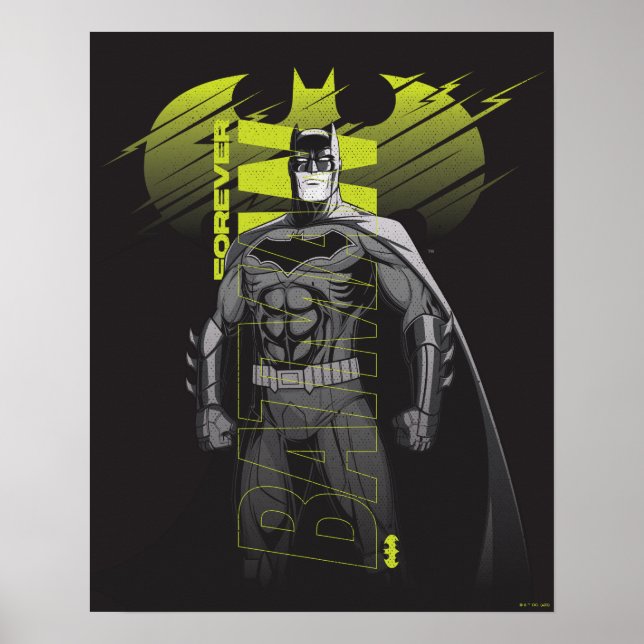 Forever Batman Power Up Character Art Poster (Vorne)
