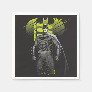 Forever Batman Power Up Character Art Serviette