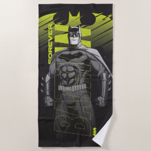 Forever Batman Power Up Character Art Strandtuch