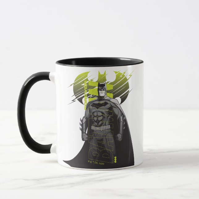 Forever Batman Power Up Character Art Tasse (Links)