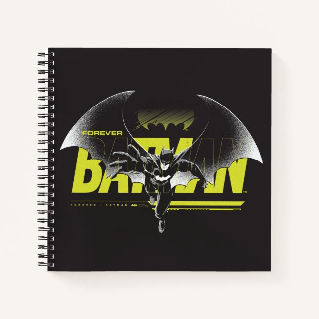 Forever Batman Reaching Graphic Notizbuch (Vorderseite)