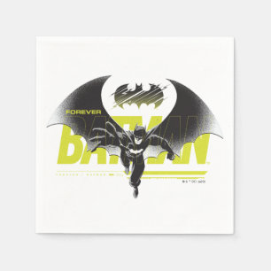 Forever Batman Reaching Graphic Serviette