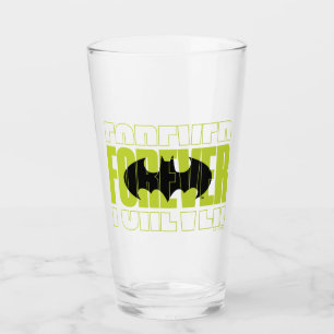 Forever Batman Typografy Symbol Graphic Glas