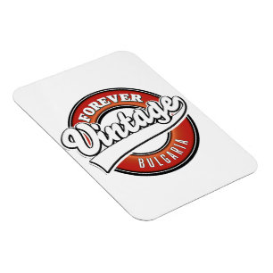 Forever Bulgaria vintage logo Magnet