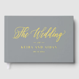 Forever Classic Wedding Editable Farbe Gästebuch