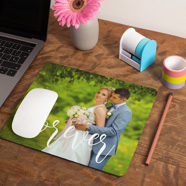 Forever Custom Wedding Foto Mousepad (Von Creator hochgeladen)