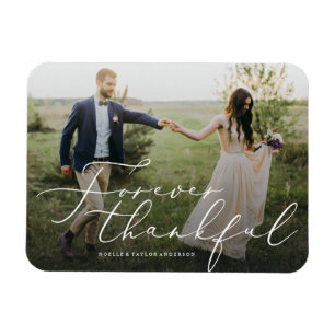 Forever Dankbarkeit Vielen Dank Magnet