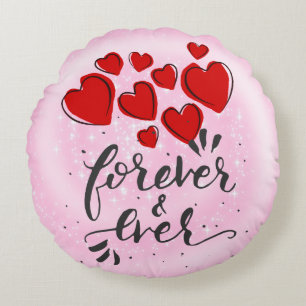 Forever & Ever - Hörkissen Rundes Kissen