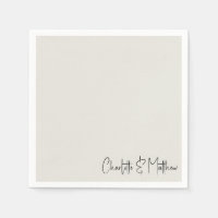 Forever Faithful Cream Custom Wedding Cocktail