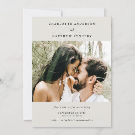 Forever Faithful Cream Foto Save the Date