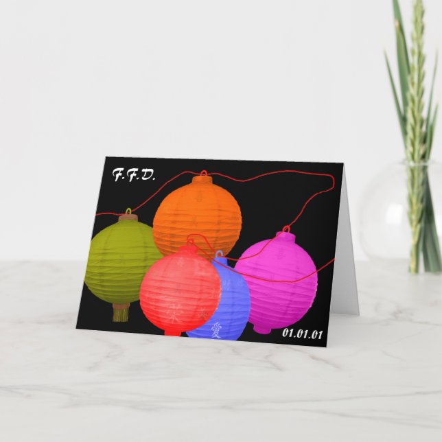 Forever Family Day-On Black Karte (Vorderseite)