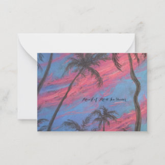 Forever Flutters Mitteilungskarte