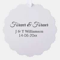Forever & Forever fügen Sie Ehegatten Datum Liebe