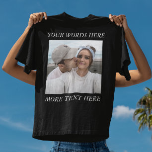 Forever Framed Benutzerdefiniertes Foto- und Messa T-Shirt