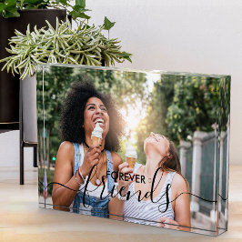 Forever Friends Black Hand Letter Overlay Custom Fotoblock