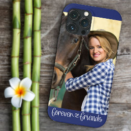 Forever Friends Vertical Foto Herztypografie Case-Mate iPhone Hülle