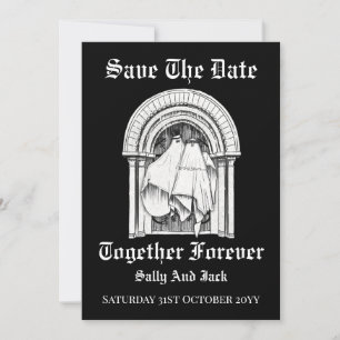 Forever Ghost Save the Date Karte zusammenführen