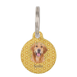"Forever Golden Styliden Golden Retriever Floral Haustiermarke
