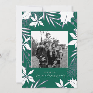 Forever Grateful Family Foto Weihnachten