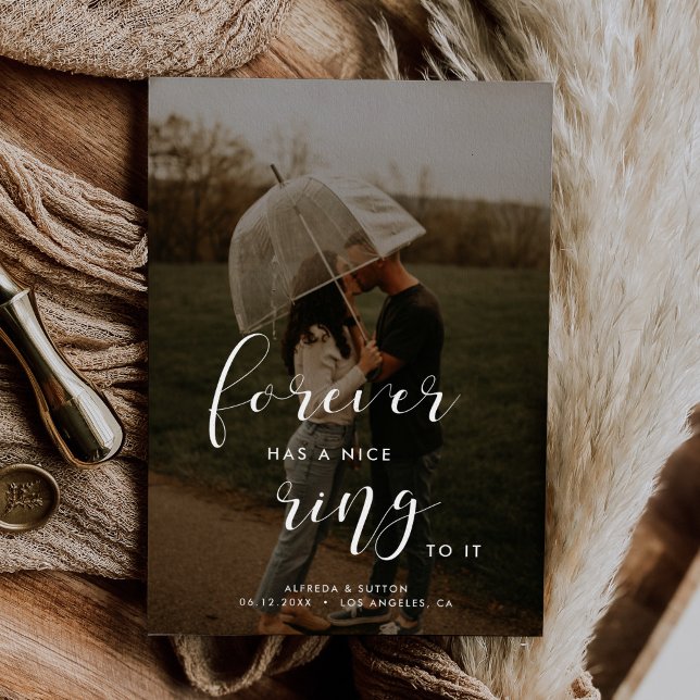 Forever hat einen netten Ring zu ihm Einfach und e Ankündigung (Von Creator hochgeladen)