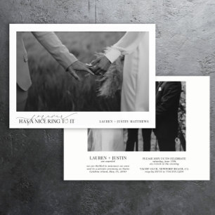 Forever hat einen schönen Ring Elegant 2 Foto Hoch Ankündigung