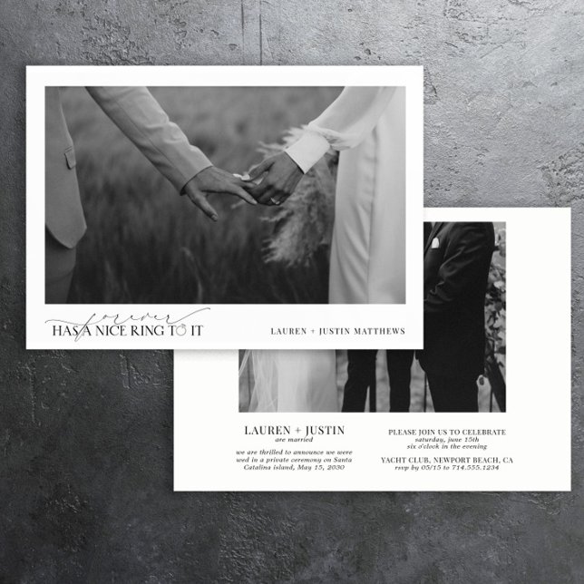 Forever hat einen schönen Ring Elegant 2 Foto Hoch Ankündigung (Von Creator hochgeladen)