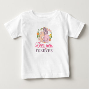 Forever in Liebe Couple Embrace Design Baby T-shirt