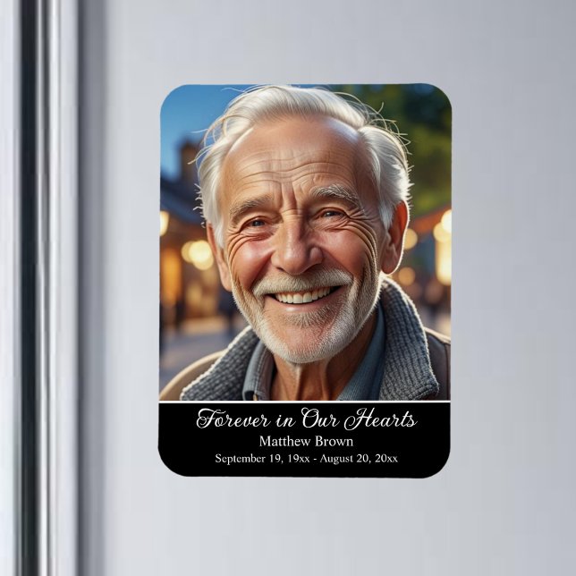 Forever in Our Hearts 1 Special Photo Keepsake Magnet (Von Creator hochgeladen)