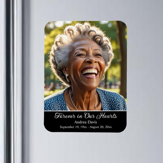 Forever in Our Hearts 1 Special Photo Keepsake Magnet (Von Creator hochgeladen)