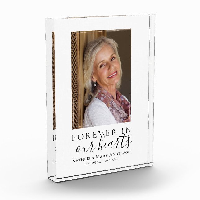 Forever in Our Hearts Foto Beileid Memorial (Links)