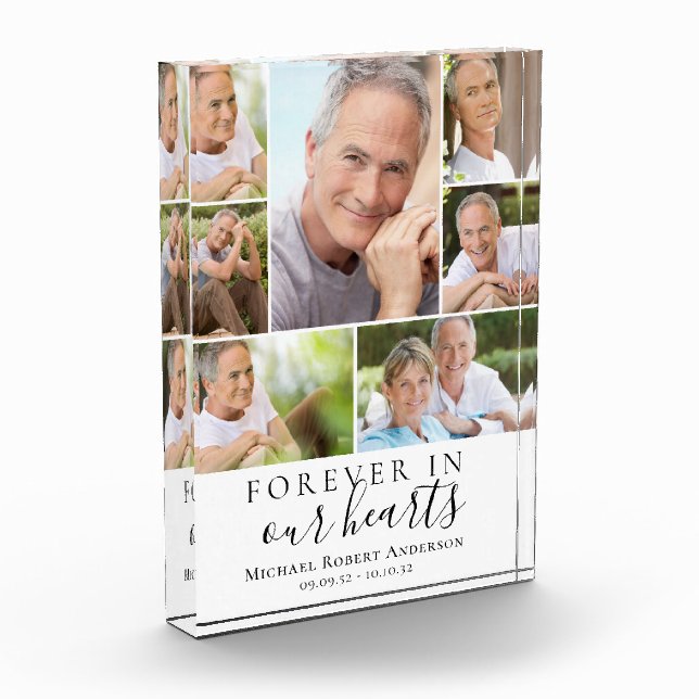Forever in Our Hearts Foto Beileid Memorial (Links)