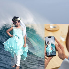 Forever in Our Hearts Photo Funeral Memorial Dankeskarte