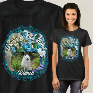 Forever in unseren Herzen Seide Blume 2190 T-Shirt