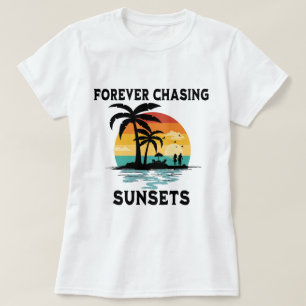 Forever Jagen Sunsets Beach Lover T-Shirt