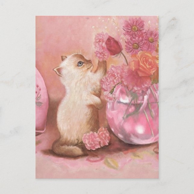 Forever Kitten Postkarte (Vorderseite)