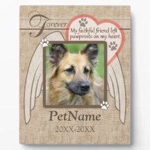 Forever Love Angel Wings Pet Beileid Custom