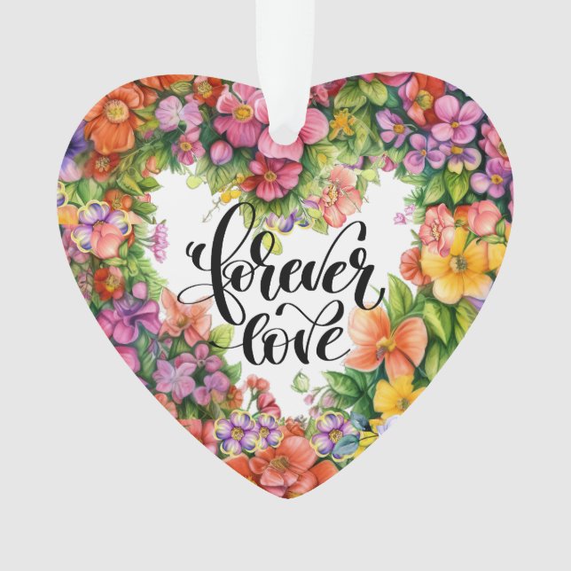 Forever Love Ornament (Vorderseite)