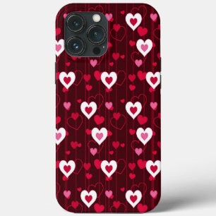 Forever Love Red Hearts Case-Mate iPhone Hülle