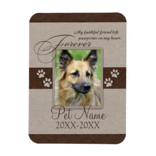 Forever Loved Pet Beileid Magnet