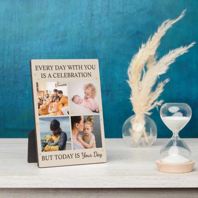 Forever Loved – Son & Daughter Day Plaque Fotoplatte (Seite)