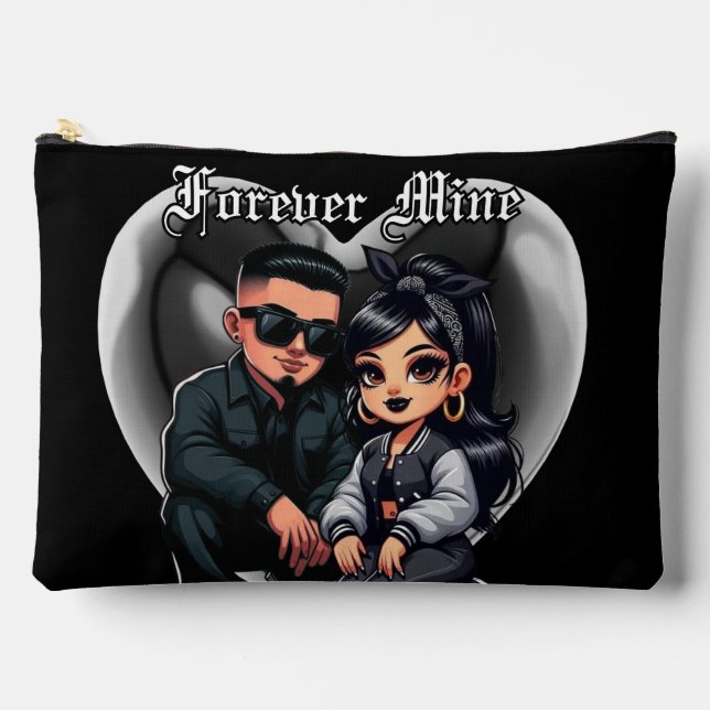 Forever Mine Make-up-Tasche Zubehörtasche (Vorderseite)