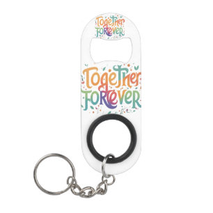 Forever Mini Bottle Opener Schlüsselanhänger Mini Flaschenöffner