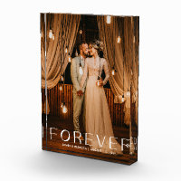 Forever Moderne romantische Hochzeit