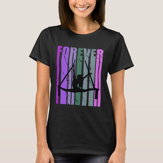 Forever Retro Aerialist Pretty Air Dancer Coach Co T-Shirt (Vorderseite)