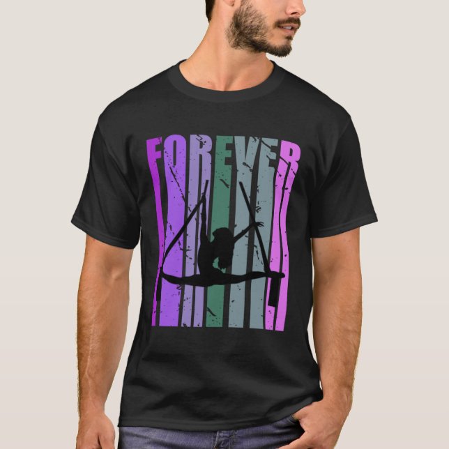 Forever Retro Aerialist Pretty Air Dancer Coach Co T-Shirt (Vorderseite)